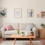 Sin gastar como decorar una sala pequeña y sencilla con poco dinero