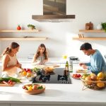 A que altura va la encimera de la cocina