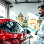 Arte y limpieza del coche en Alcalá de Henares
