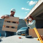 Cómo hacer una rampa de obra para coches