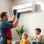 Cómo se instala un aire acondicionado en casa