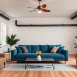 Tuberías vistas: conductos de aire acondicionado decorativos