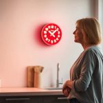 Qué significa la luz roja del contador de luz